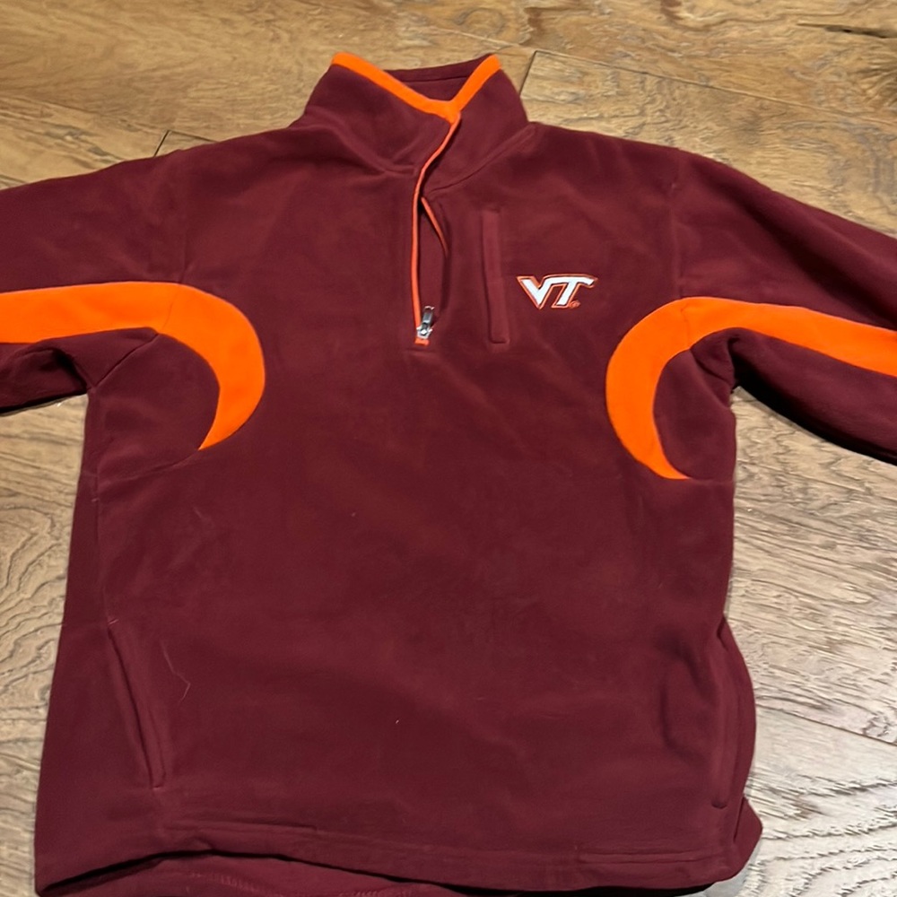Kids VT fleece quarter zip up